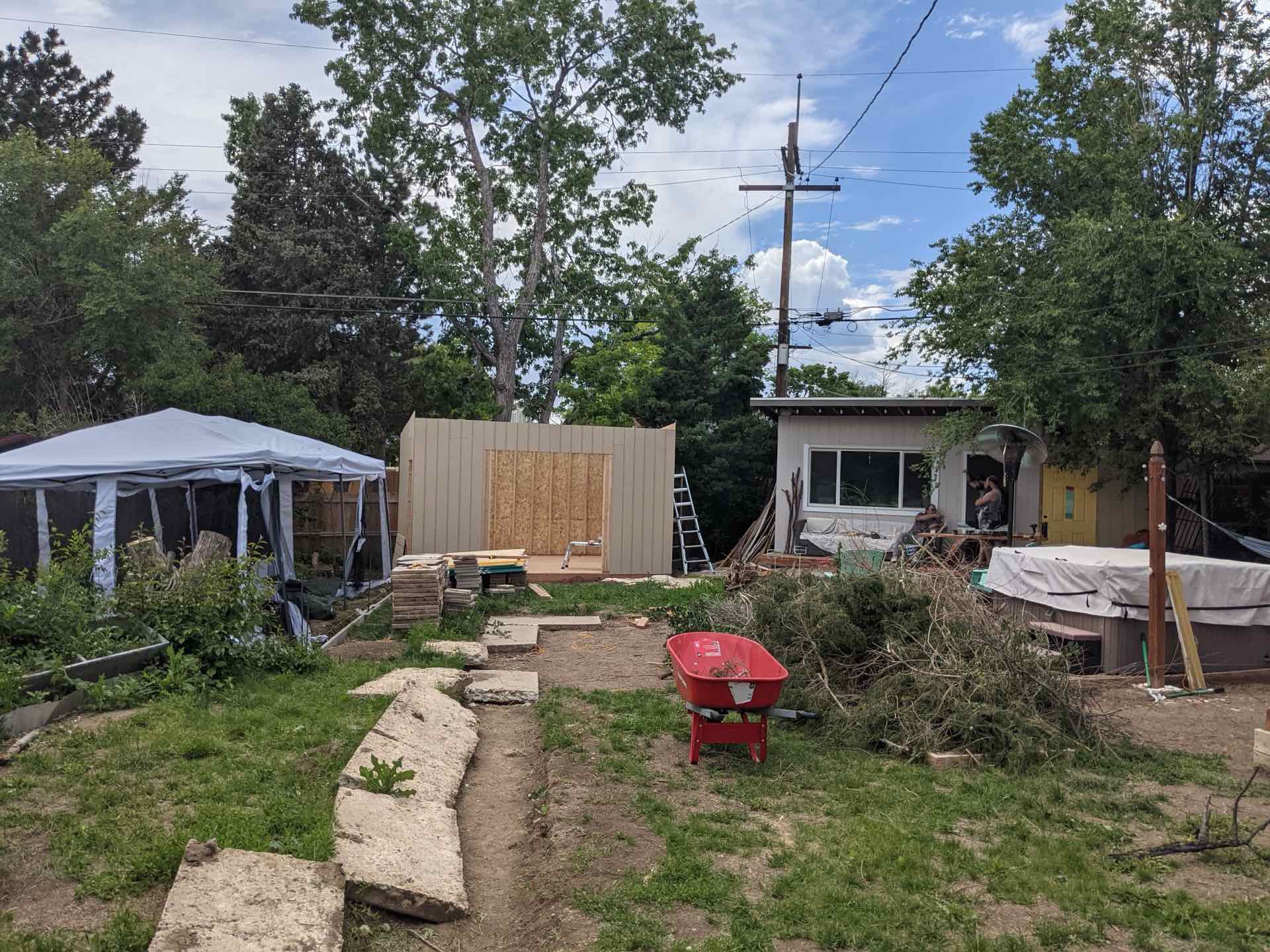 Building the tool shed